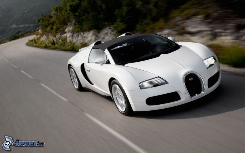 Bugatti Veyron, camino