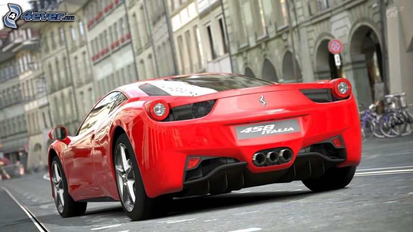 Ferrari 458 Italia, calle