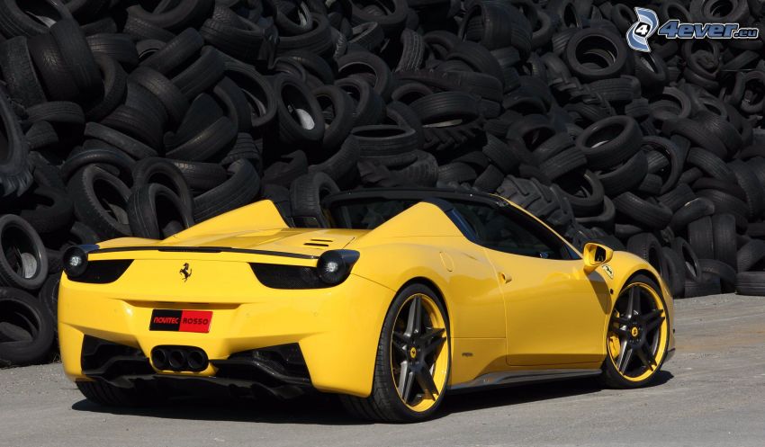 Ferrari 458 Italia, Neumáticos