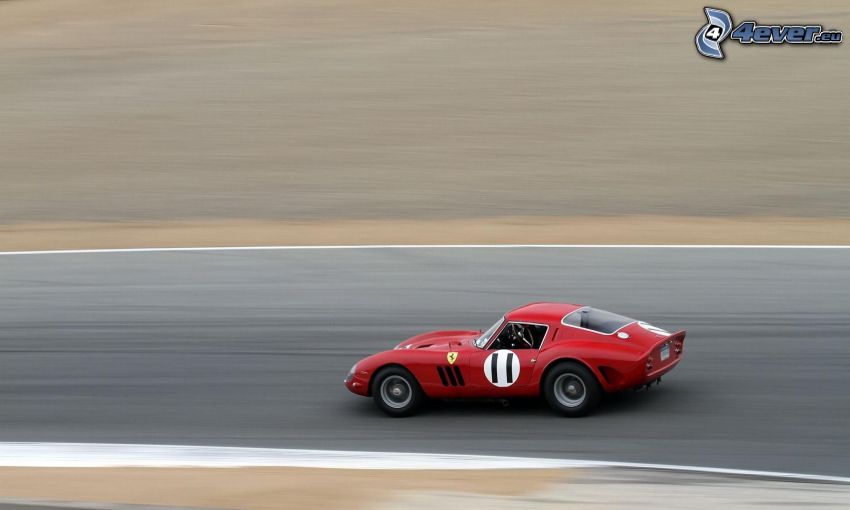 Ferrari Daytona, veterano, acelerar