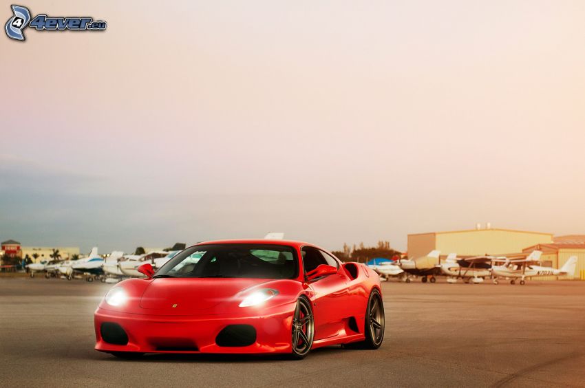 Ferrari F430, aeropuerto
