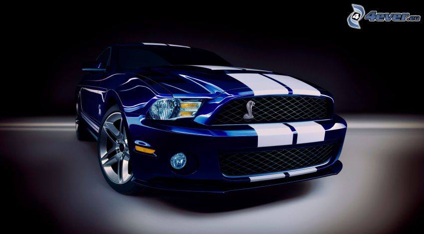 Ford Mustang Shelby GT500, delantera de coche