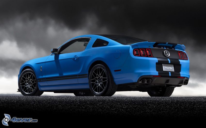 Ford Mustang Shelby GT500, nubes