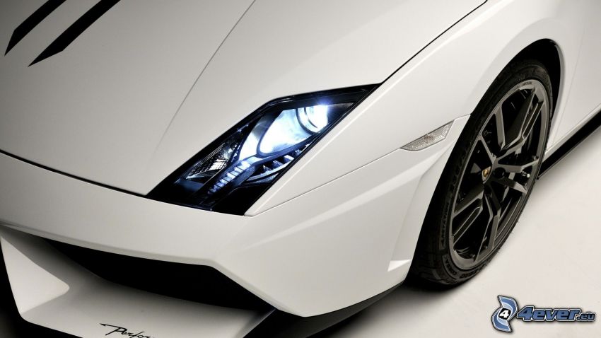 Lamborghini Gallardo LP570, reflector, rueda