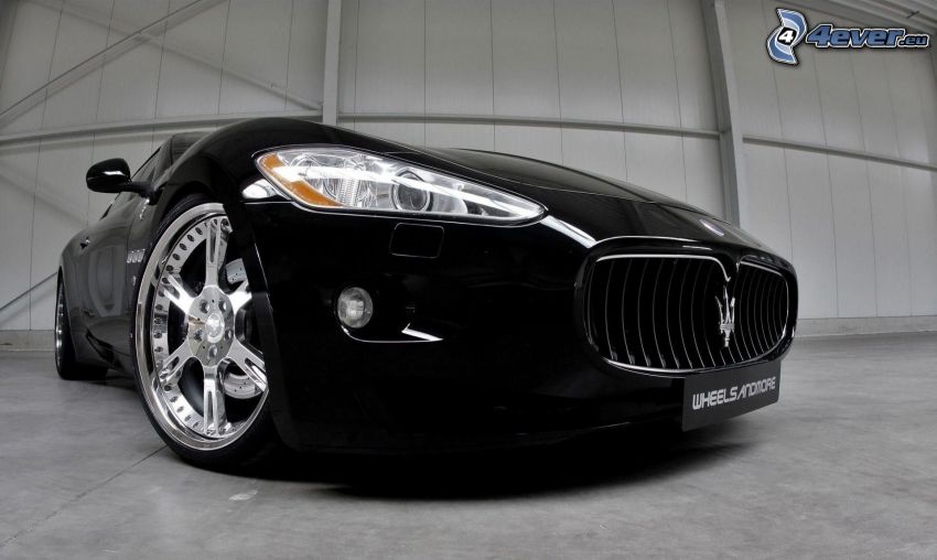 Maserati GranTurismo, reflector, delantera de coche