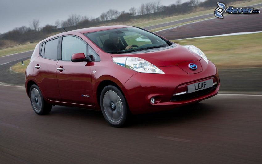 Nissan Leaf, camino, acelerar