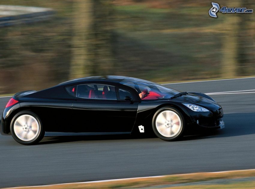 Peugeot RC, acelerar
