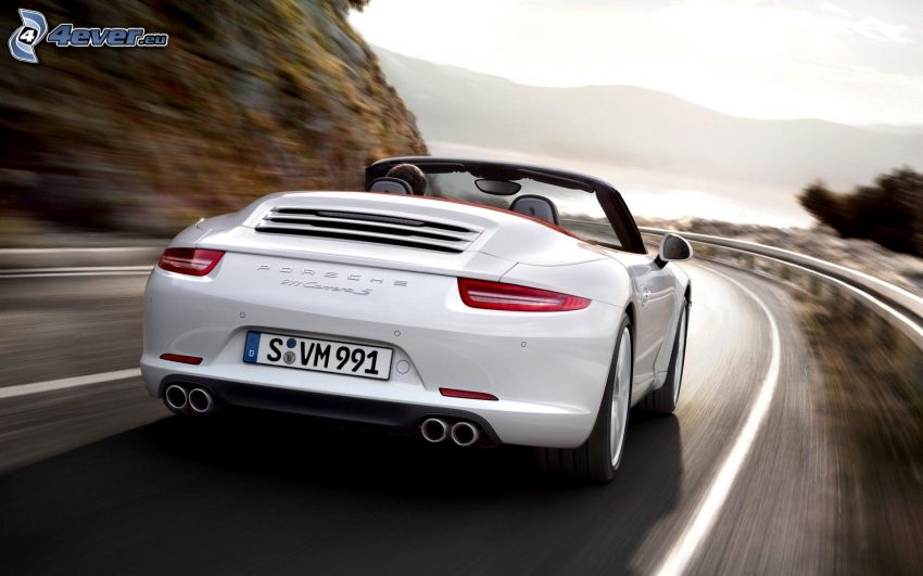 Porsche 911 Carrera S, acelerar