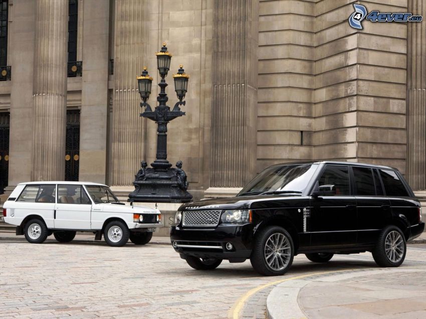 Range Rover, veterano, evolución, lámpara
