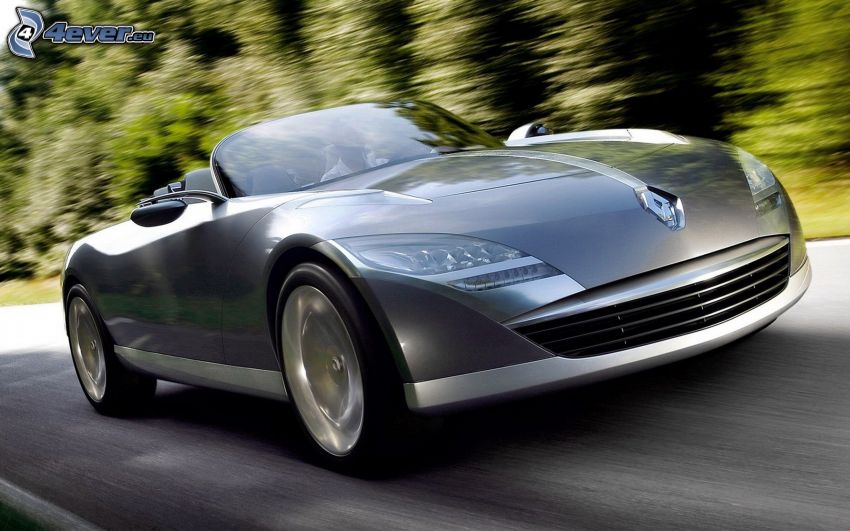 Renault Nepta, concepto, descapotable, acelerar