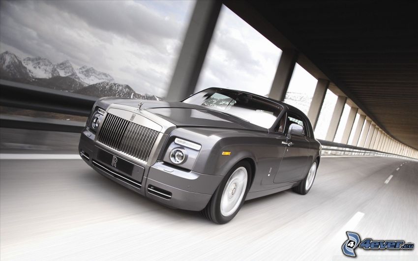 Rolls-Royce Phantom, camino, acelerar