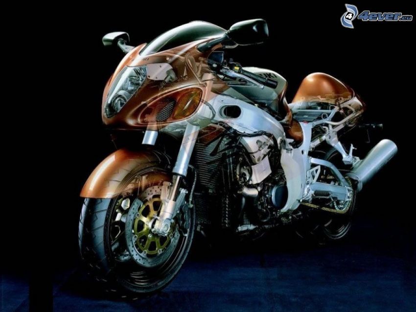 Suzuki Hayabusa, motocicleta, concepto