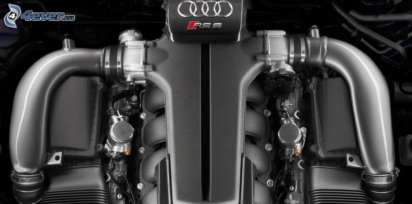 Audi RS6, motor