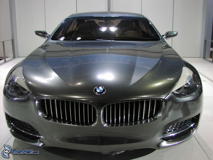 BMW, concepto, delantera de coche