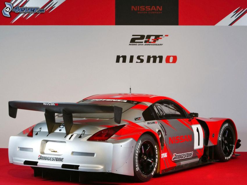 Nissan Nismo, coche de carreras, exposición