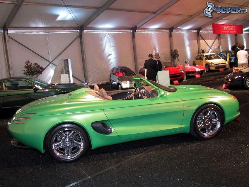 Ford Mustang Mach III, concepto, Motor Show, exposición