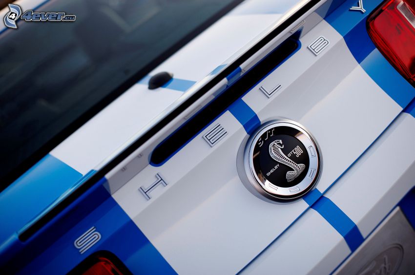 Ford Mustang Shelby Cobra, logo