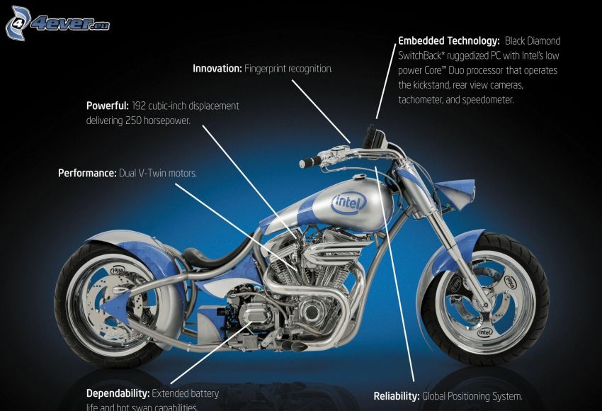 motocicleta, Intel