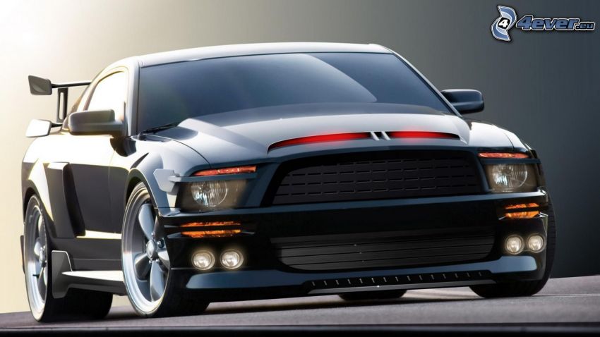 Ford Mustang, coche deportivo, tuning