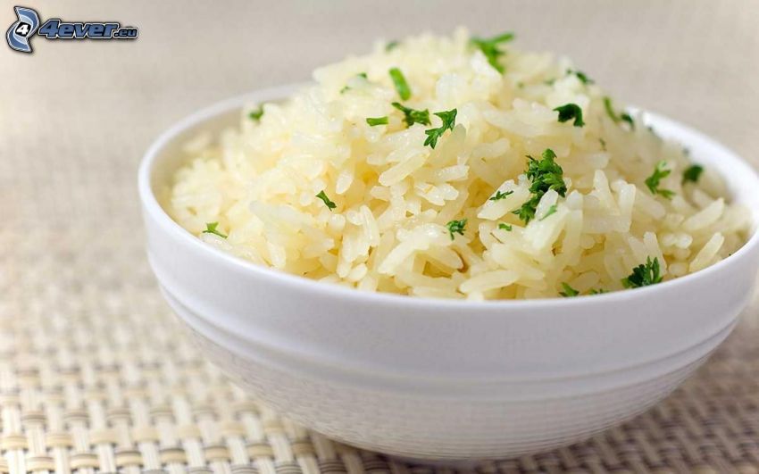 arroz, tazón