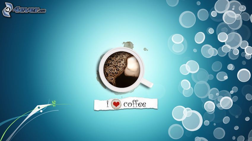 café, burbujitas