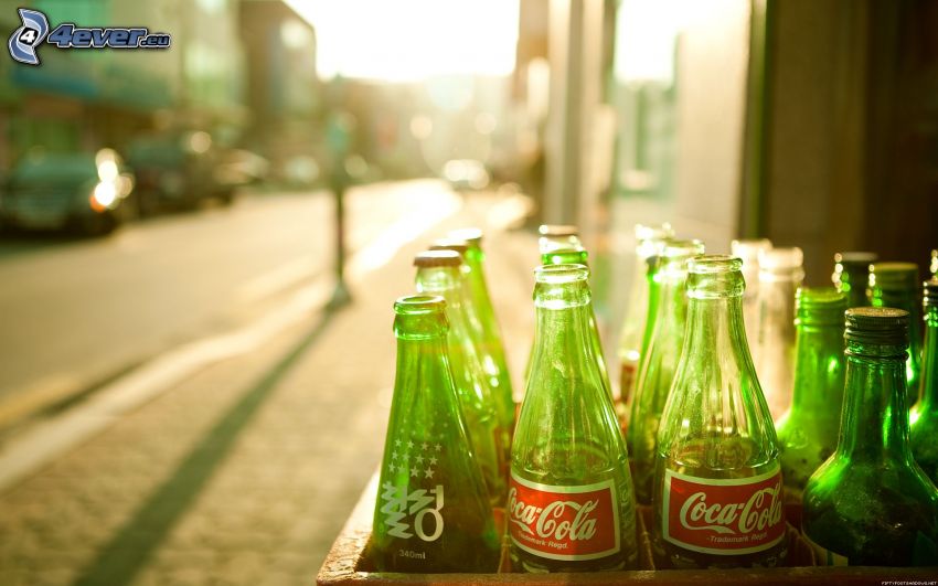 Coca Cola, botellas