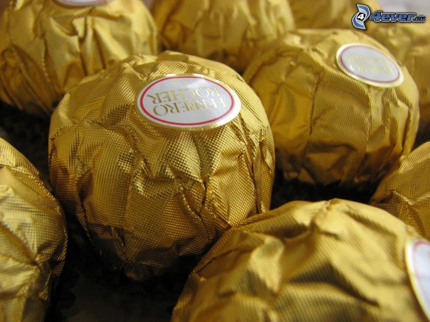 Ferrero Rocher, caramelos