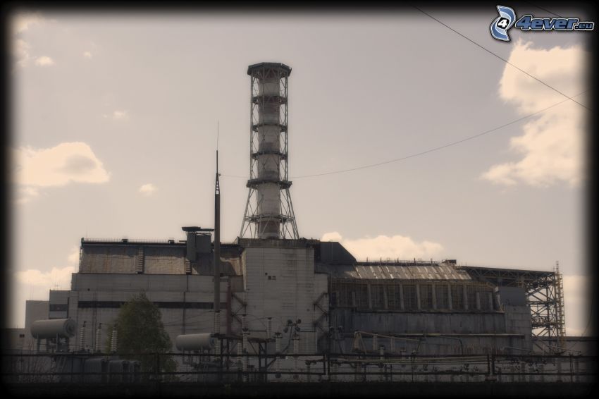 Chernobyl, planta de energía nuclear