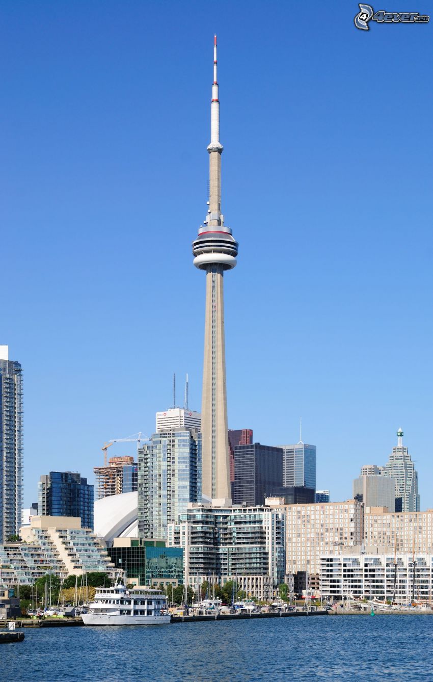 CN Tower, Toronto, rascacielos