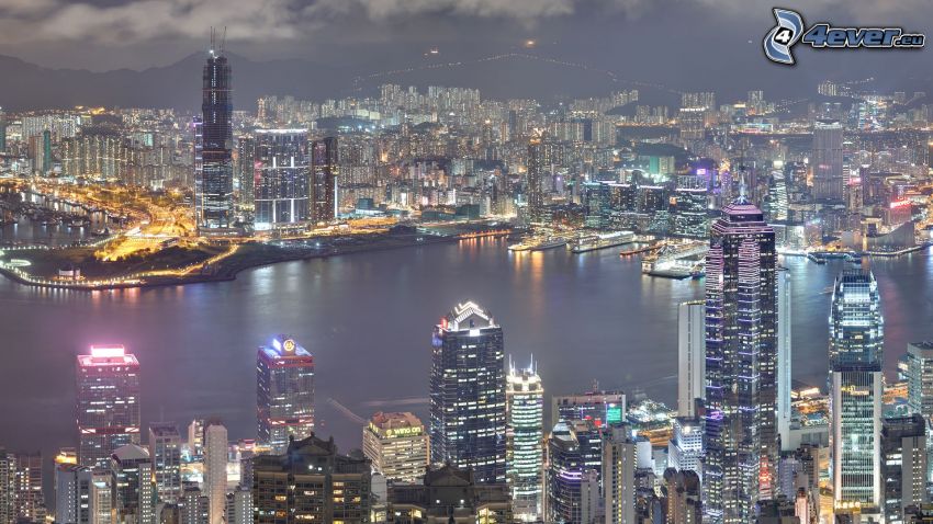 Hong Kong, rascacielos