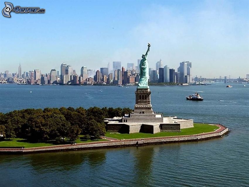 Estatua de la Libertad, New York, Manhattan