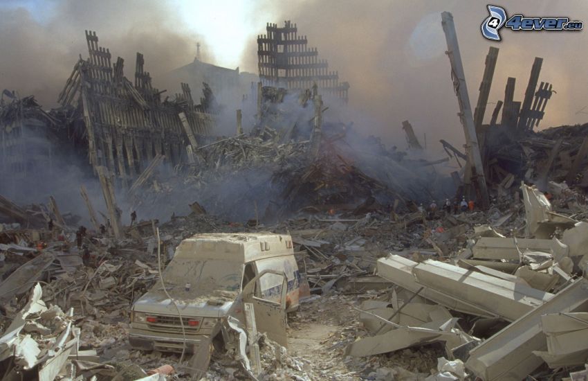 Ground Zero, ruinas