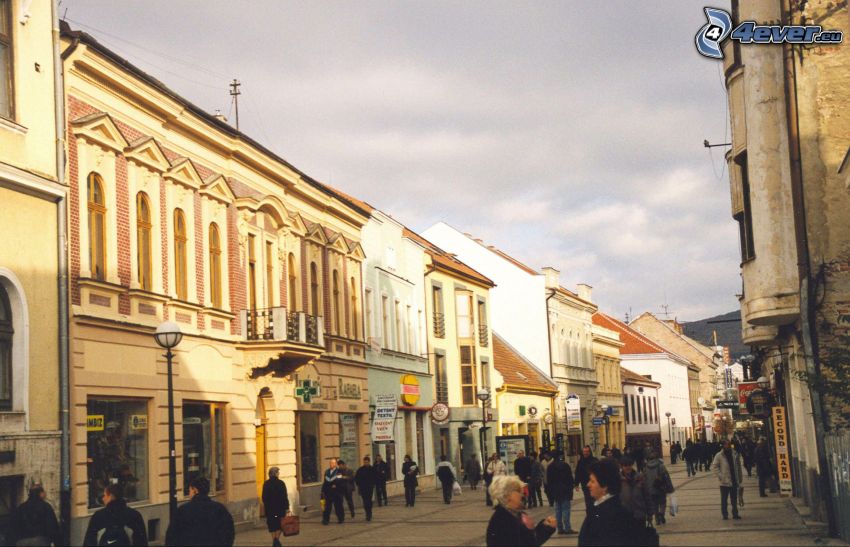 calle peatonal, Nitra