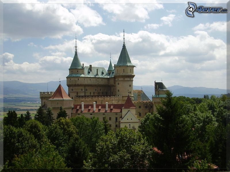 Castillo Bojnice, castillo, monumento