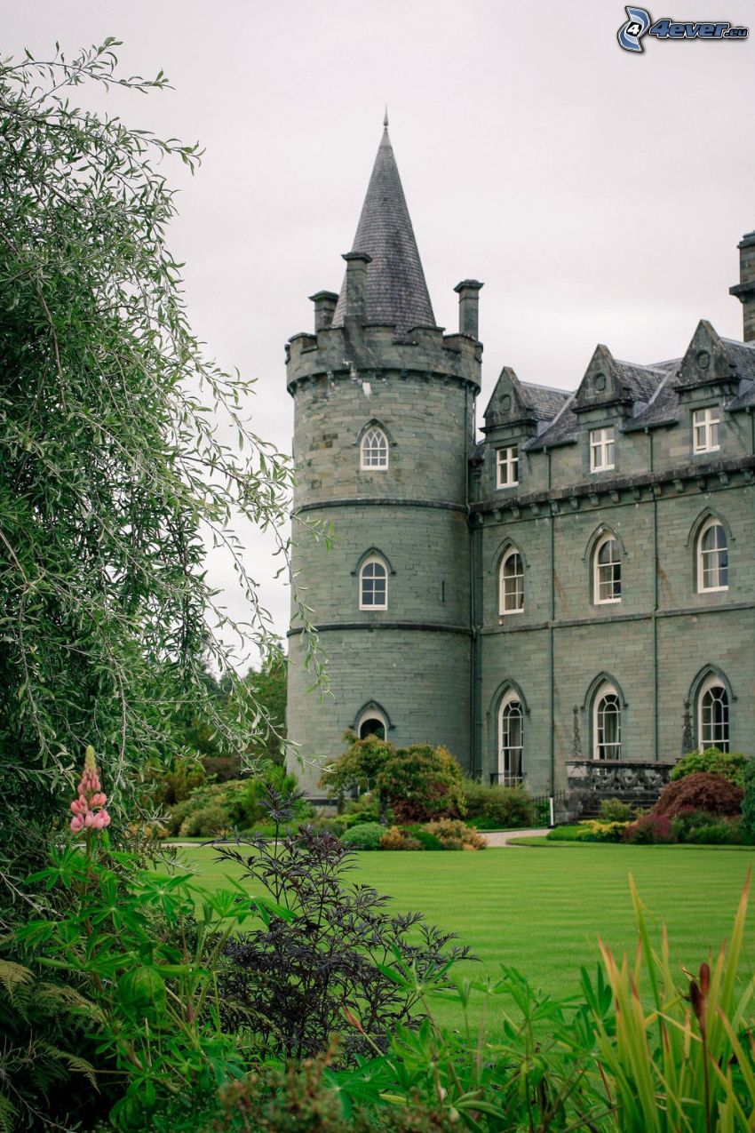 castillo Inveraray, parque