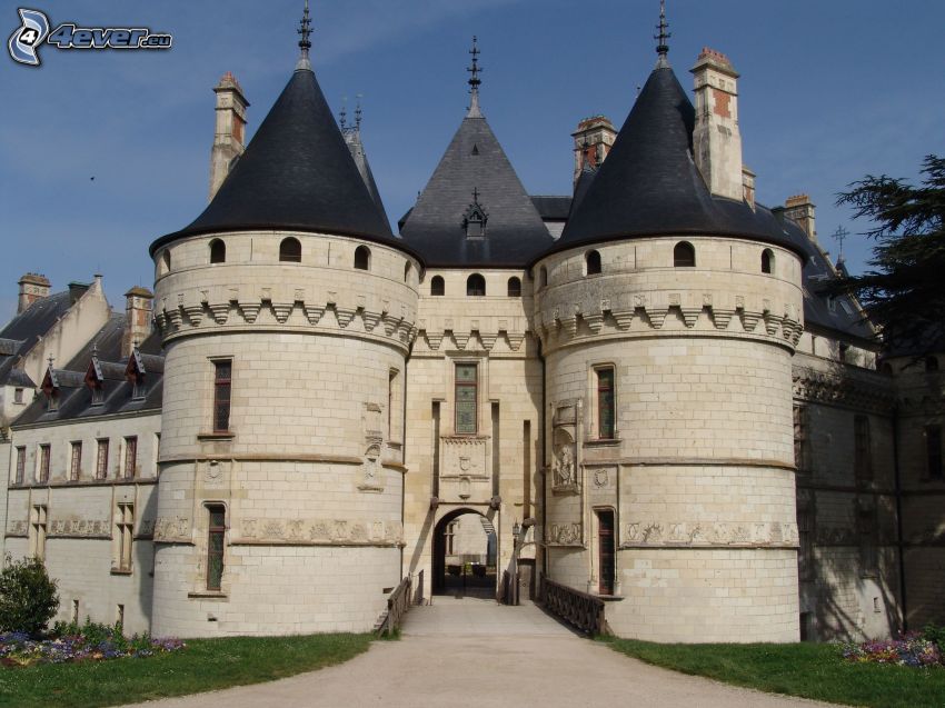 Château de Chaumont, puerta