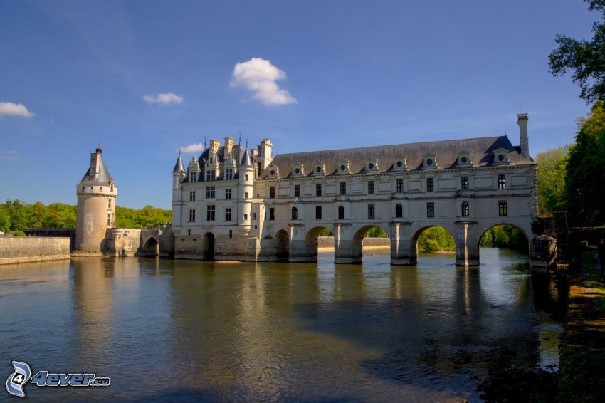 Château de Chenonceau, río