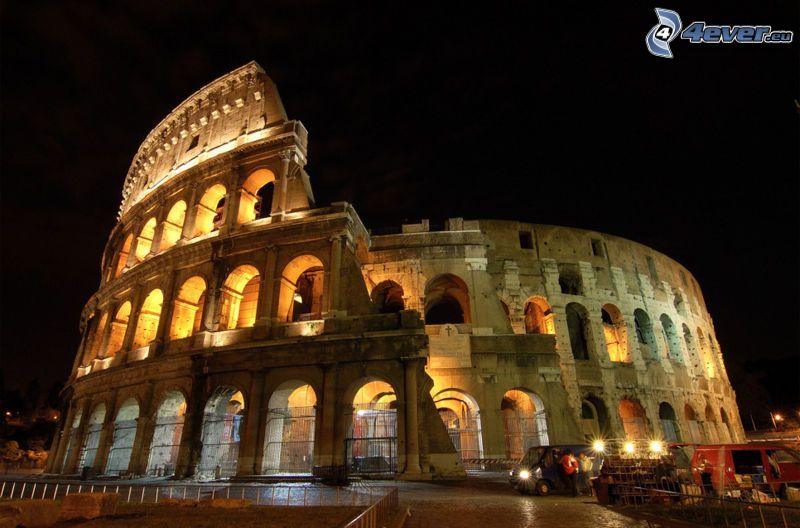 Coliseo, Roma, Italia