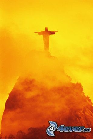 Jesús, en Río de Janeiro, estatua