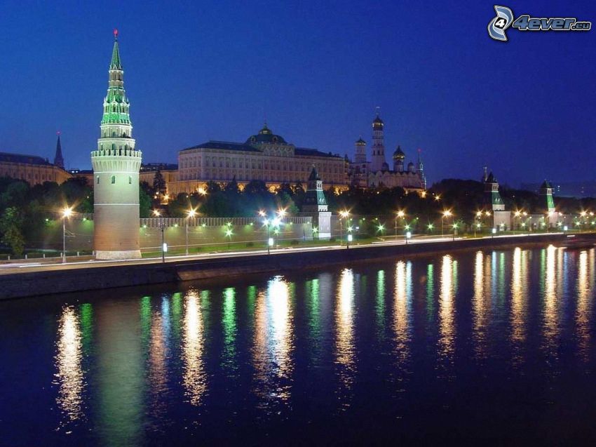 Kremlin, plaza Roja, Moscú