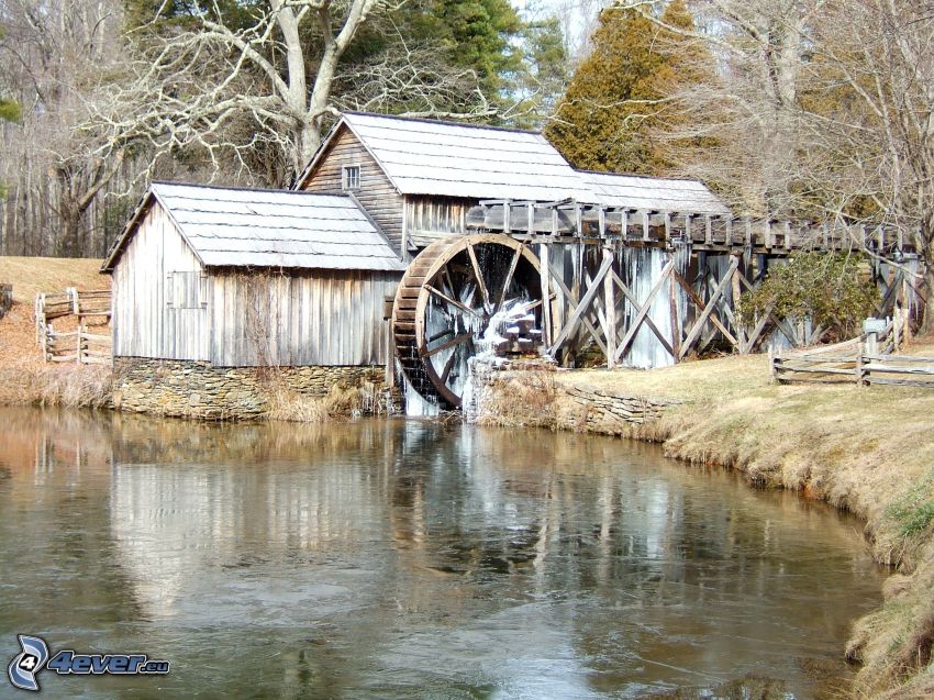 Mabry Mill, río