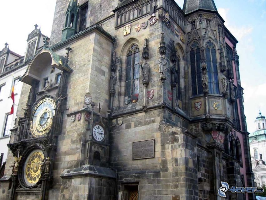 reloj astronómico, Praga