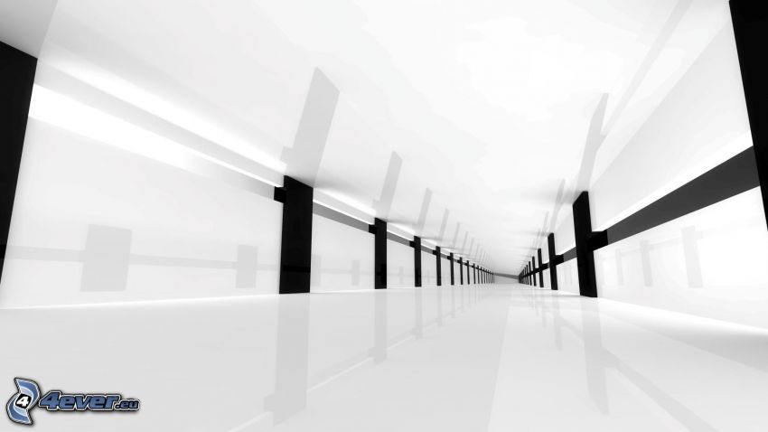 corredor, túnel