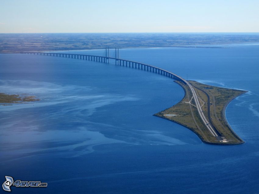 Øresund Bridge, mar