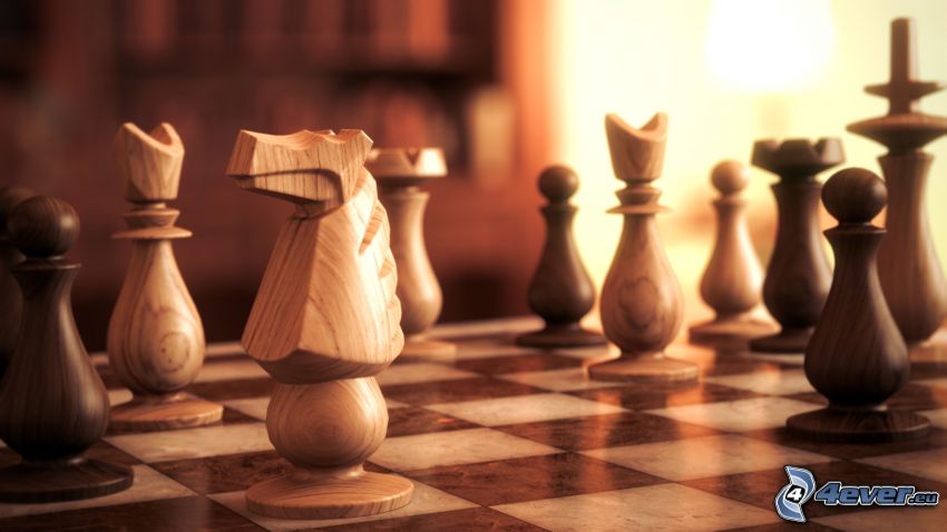 ajedrez, piezas de ajedrez