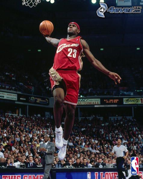 LeBron James, Cleveland Cavaliers, NBA, el baloncestista, baloncesto, hombre