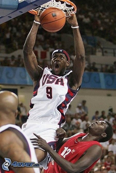 LeBron James, USA, jugadores de baloncesto