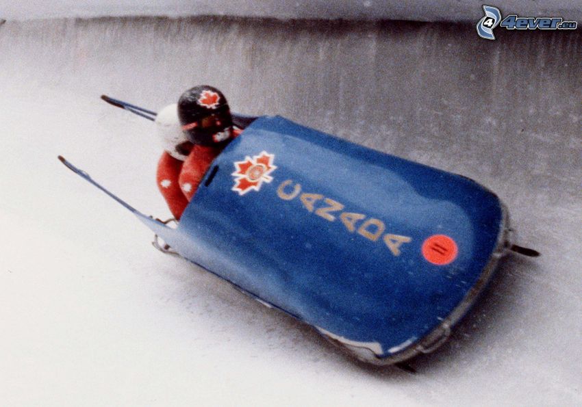 bobsleigh, foto vieja