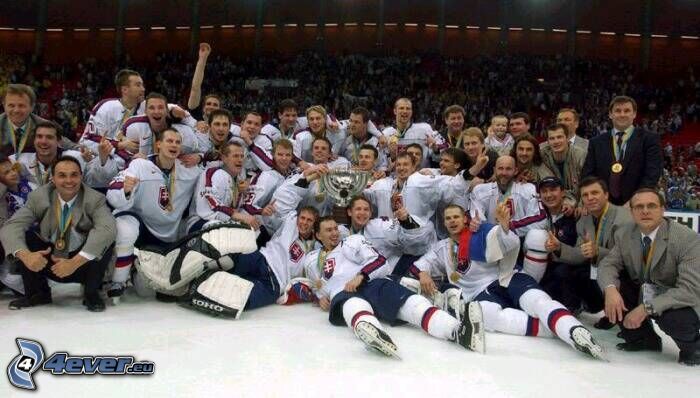 equipo de hockey Eslovaco