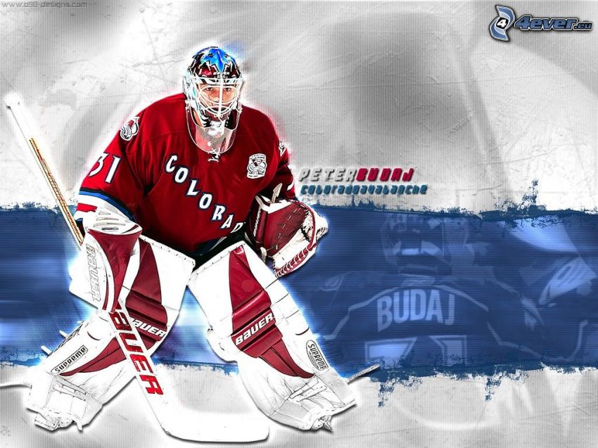 Peter Budaj, Colorado Avalanche, hockey